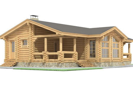 Проект деревянного дом 15 x 9,5