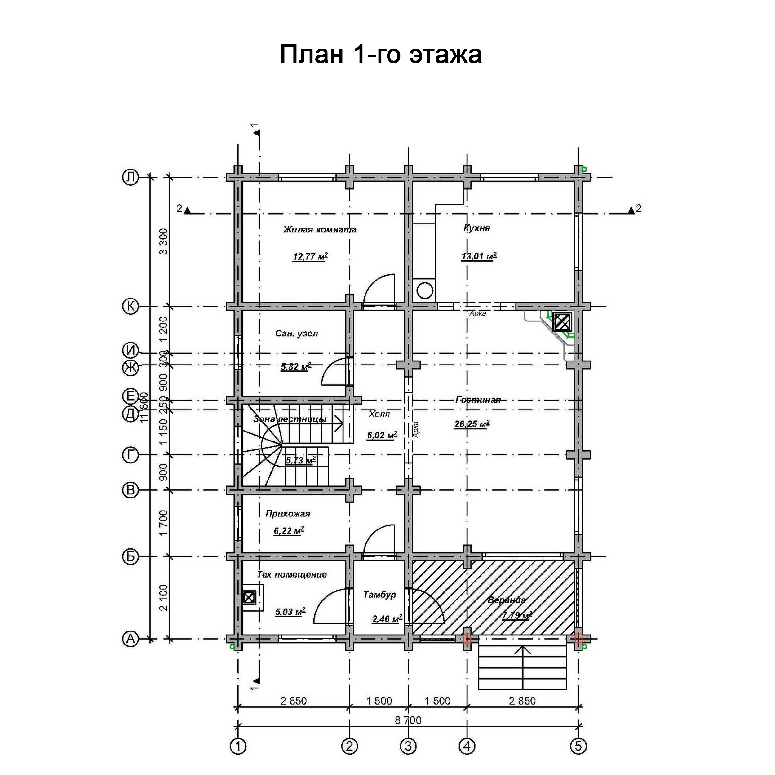 Описание 27. Типовой проект дома ПБ-200.