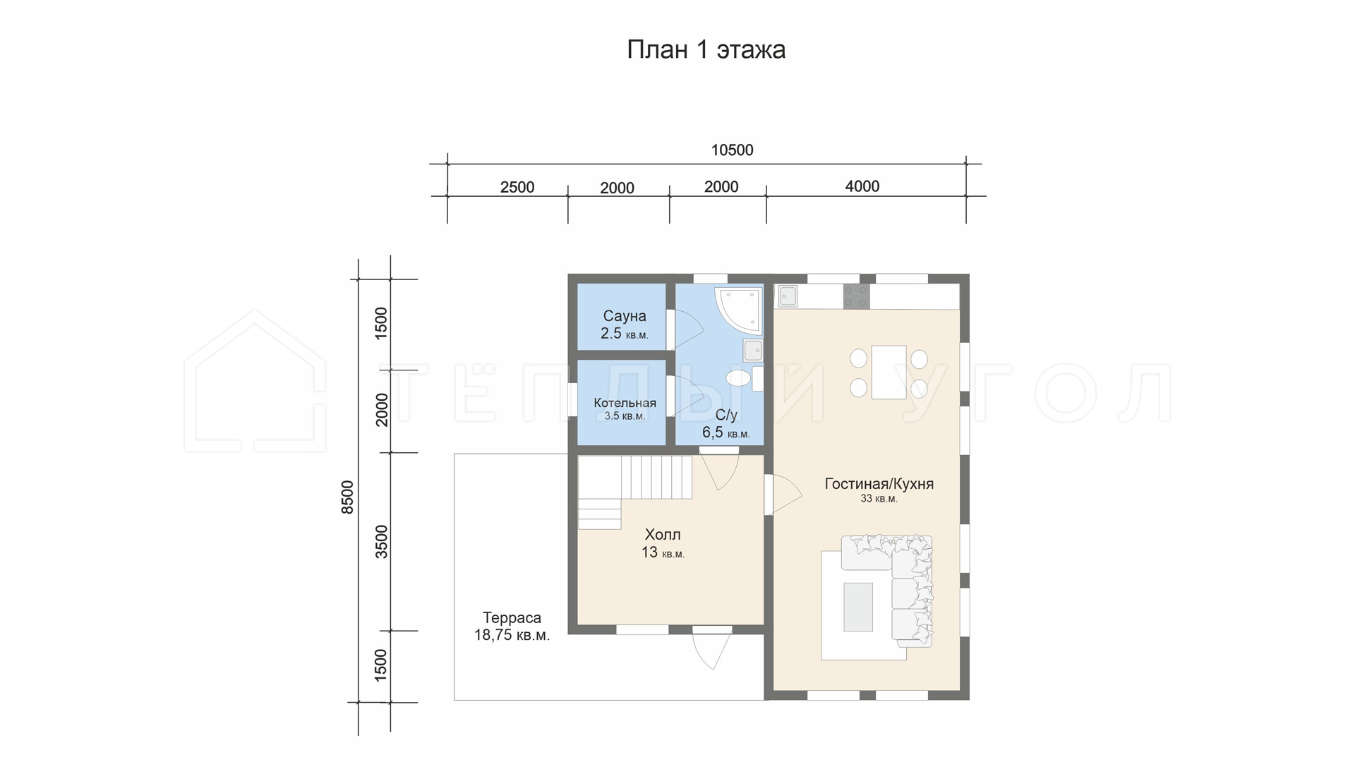 Проект дома дб 16